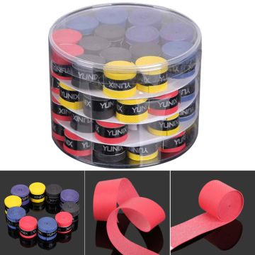 Hot 60pcs Anti-Slip Sport Fishing Rods Sweatbands Tape Badminton Grips Slingshot Tennis Grip Racket Handles Sweatband Dumbbell