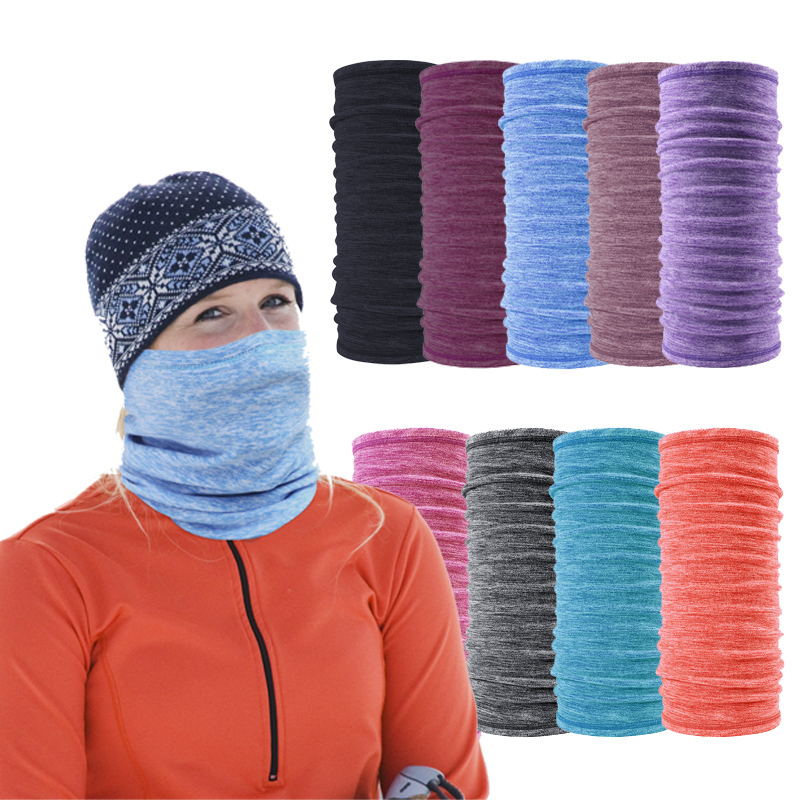 Winter Riding Bib Outdoor Warm Mask Fleece Headband Sports Windproof Padded Warm Collar Ski Cycling Snowboard Scarf Neck Warmer