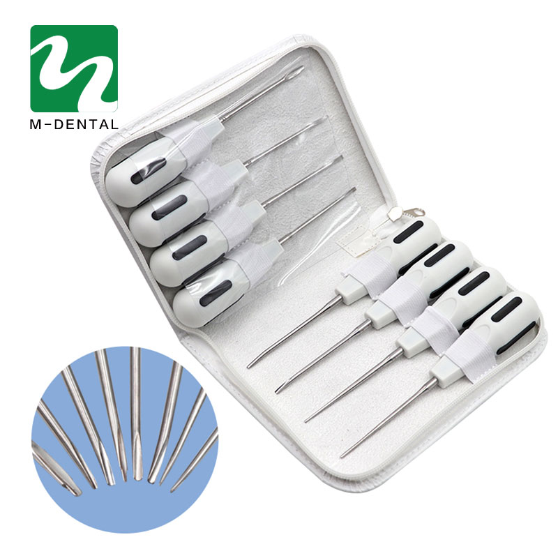 8pcs/set Minimally Invasive Dental Elevator Very Minimally Invasive Tooth Extraction Tooth Quite Dentist Instrument