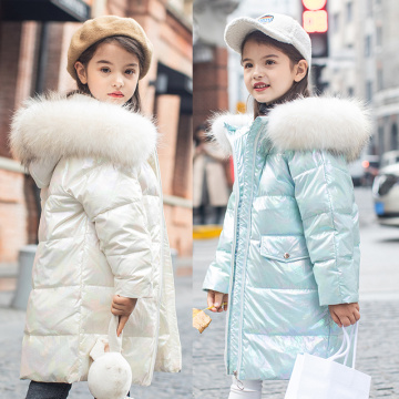 2020 Winter Thicken Children Hooded Down Outerwear Warm Girls Jacket Kids Snowsuit Children Clothing Parka Girl coat Clothes