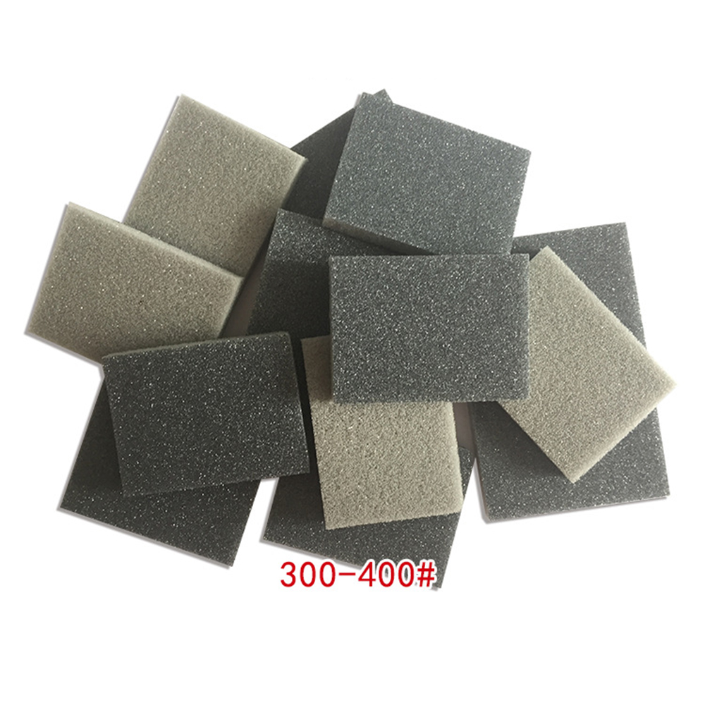 40pcs Sponge Sandpapers Wet Dry Polishing Grinding Fiberglass Plastic Molding Waterproof Abrasive Tools Sanding Papers Sponge