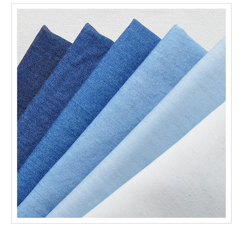 50x147cm Blue Cotton Denim Fabric For Jeans, Heavy Denim Material For Skirt, Textile Bags Telas Italy Fabrics Tissus Au Metre