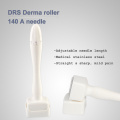 DRS140 A Adjustable Needles Length Micro Needle Stamp Stainless Steel Skin Care Hair Loss Beard Derma Roller System Mezoroller