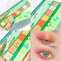 Colorful Fruit Keyboard Eyeshadow Palette Matte Shimmer Glitter Smooth Powder Long Lasting Waterproof Pigmented Shiny Eye Makeup