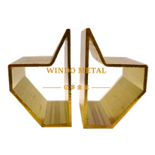 Designed Brass Coffee Tables Seamless Tubes