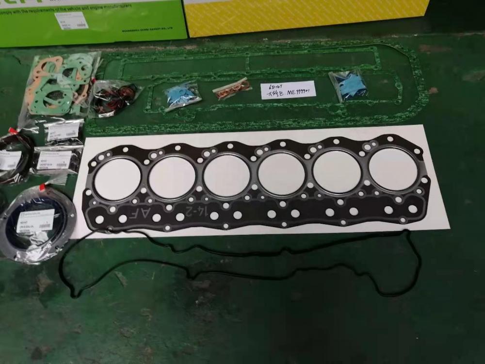 6D14T Excavator Engine Overhaul gasket kit