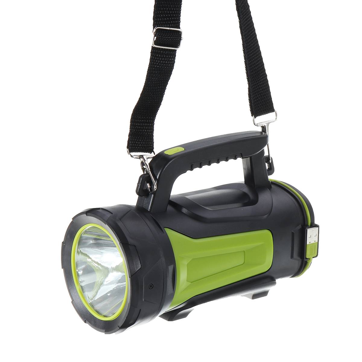 2000lm USB Charging LED Work Light Torch 6000mAh Battery Spotlight Hand Lamp Camping Lantern Searchlight for Fishing Hunting