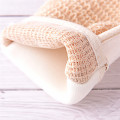 1PCS Bath Sauna Accessories Bath Exfoliating Gloves Bath Hemp Shower Tubs Remove Dirt Rubs Back Blood Bath Glove