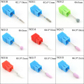 ERUIKA 24 Type Diamond Nail Drill Bit Milling Cutter for Manicure Rotary Burr Electric Machine Accessories Nail Files Brush