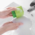 Multi-fuction Cleaning Washing Scrub Brush Hand-held Shoes Mini Silicone Washboard Cleaner Home Houseware Clothes Tools 1piece