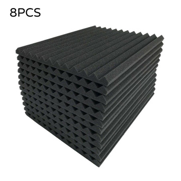 8 Pcs/Set Triangular Groove Acoustic Foam Soundproofing Foam Absorbing Sponge Sound Acoustic For Office Studio Acoustic Panels