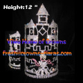 12inch Cinderella Castle Crystal Pageant Crowns