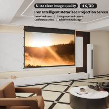 Wholesale Customized large size motorized projector screen