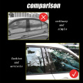 5D Carbon Fiber Car Window Trims Center B + C Pillars Frame Cover Trim Sticker For BMW E46 E90 E91 E92 E93 F30 F31 3 Series