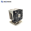 LGA3647 square 3U 4U tower for industrial computer, graphics workstation server cpu radiator cooler heatsink