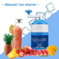 New Stainless Steel Household Handhold Manual Ice Crusher Hand Shaved Ice Machine For Shaved Ice Snow Cones Slushies
