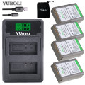 Hot sale 1220MAH PS BLN-1 BLN1 PSBLN1 PS-BLN1 Li-ion Battery+LCD dual Charger for Olympus E-M5 OM-D E-M1 E-P5 Camera L10