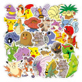 100 Pcs Cartoon Pokemon Graffiti Stickers Waterproof Decals DIY for Notebook Luggage Cup Laptop Car Styling Stationery Sticker