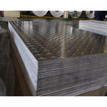 Two ribbed pattern plate