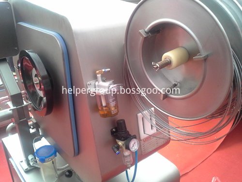 Aluminum wire clips machine