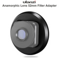 Ulanzi Anamorphic Lens lenses 52MM Filter Adapter Ring For Mobile Phone 1.33X XT X Pro Wide Screen Lens Videomaker Filmmaker