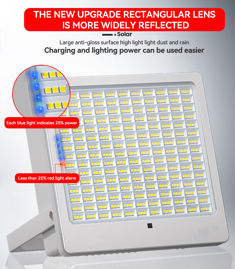 45W 90 Led Solar Flood Lights