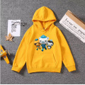 Teenager Fashion Style Hoodies With Hat Octonaut Cotton Children Girl Boys Casual Sweatshirts Kids Clothes Spring autumn 4-12T