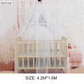 Baby Bedding Crib Mosquito Net Portable Size Round Toddler Baby Room Bed Mosquito Mesh Hung Dome Curtain Net Summer Dropshipping