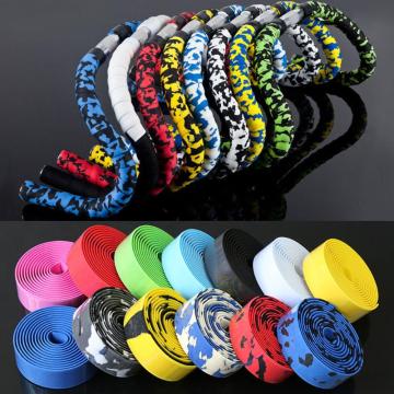 Bicycle Handlebar Tape Steering Wheel Cover Road Bike Camouflage Cycling Handle Belt Rubber Tape Bartape Road Bikes Accessories