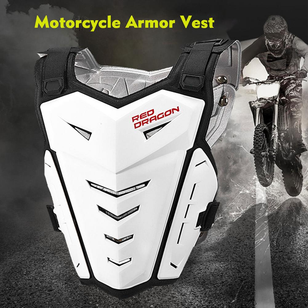 Motorcycle Body Armor Motorcycle Jacket Moto Motocross Vest Off-Road Dirt Bike Protective Gear Vest Back Chest Protector