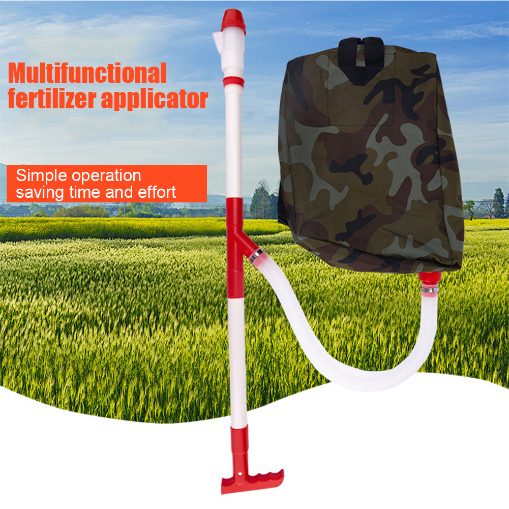 Fertilizer Spreader Tool With Bag Manual Dressing Home Single Tube Garden Supplies Accessories Agricultural Vegetable Tree Top
