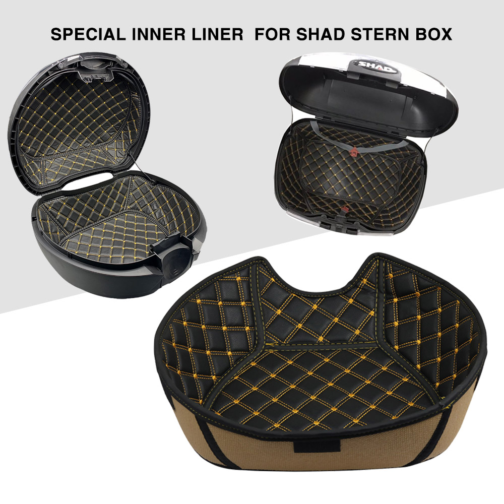 For SHAD SH33 Motorcycle Trunk Case Liner Protector Pad Luggage Inner Container Pad Storage Box Rear Tail Case Trunk Lining Bag