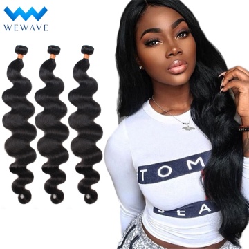 body wave brazilian hair weave bundles short long virgin natural human hair extensions for Black Women 30 40 inch 3 4 bundles