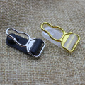 Suspender clips 1.2cm Garter clip Garment clip Clothing accessories Sewing Supplies Metal+ PP 6 pcs/lot