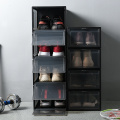 Transparent Shoe Box High-top Basketball Shoes Thickened Dustproof Shoes Organizer AJ Shoes heightened Sneakers Box Shoe Cabinet