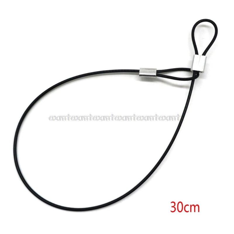 Safety Strap Stainless Steel Tether Lanyard Wrist Hand 30cm For GoPro Camera New N26 19 Dropship