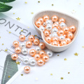 Mix Size 3-10mm No Hole Colorful Pearls Round ABS Imitation Pearl Bead Handmade DIY Necklace Bracelet Jewelry Making Accessories