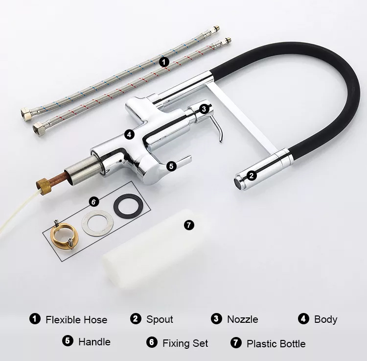 Pull Down Kitchen Faucets
