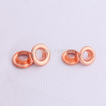 20pcs Rose gold 17/13/10/9mm outer garment Eyelets with washer Garment bag box decoration accessories