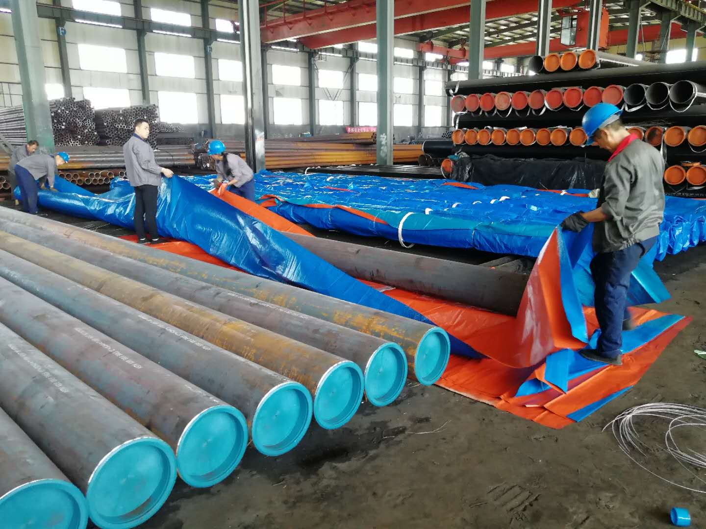Duplex stainless steel pipe