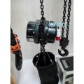 1T--2Tx10--25M 3-phase stage electric chain hoist upside down playing electric crane chain lifting sling