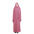 Formal Muslim Prayer Garment Sets Women Hijab Dress Islamic Clothing Dubai Turkey Namaz Long Prayer Musulman Jurken Abaya Kimono