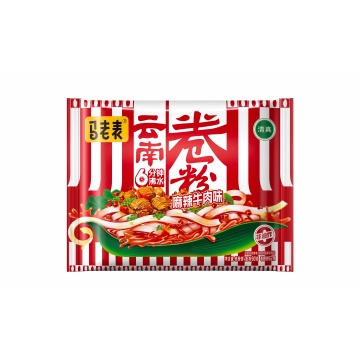 Mala Spicy Beef Flavor Rice Noodles Rolls