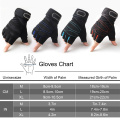 Heavyweight Exercises Half Finger Weight Lifting Gloves Body Building Training Sport Gym Fitness Gloves For Men Women M/L/XL