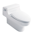 Siphonic One Piece Toilet in White