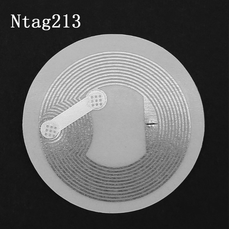 10 Pcs NTAG215/Ntag213 NFC TAG Sticker Key Patrol Label RFID Tag For Access Control Card