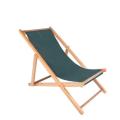 Solid wood Outdoor portable Sun Lounger Folding Beach deck chair without pillow