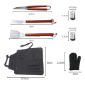 Multi-purpose barbecue accessories BBQ tool set with apron