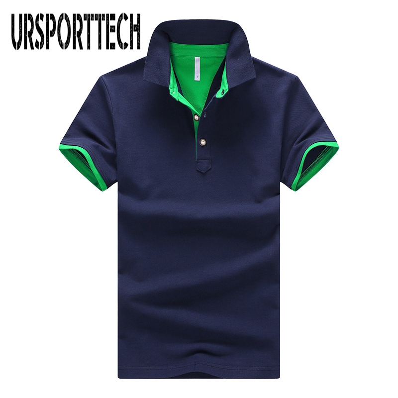 Plus Size M-4XL Brand New Men's Polo Shirts High Quality Men Cotton Short Sleeve Big Size Polos Shirt Couple Workwear Clothing