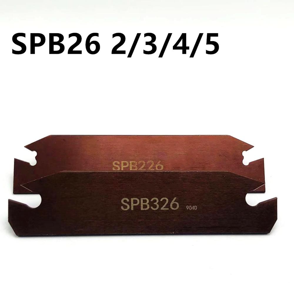 SPB26 SPB32 indexable insert blade 26mm 32mm SPB26/32 part insert lathe for splitting tools for SP200/SP300/SP400 turning tools